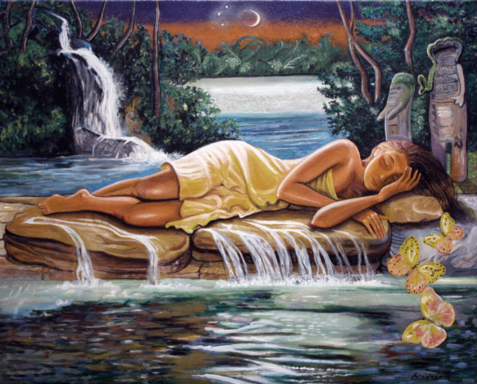 Agua Dulce Oshun Asleep