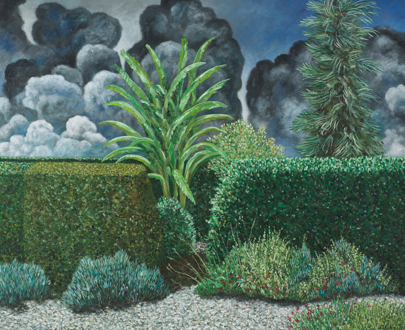 Daniels Garden at LAngle DOie |16-x-20 | 2000