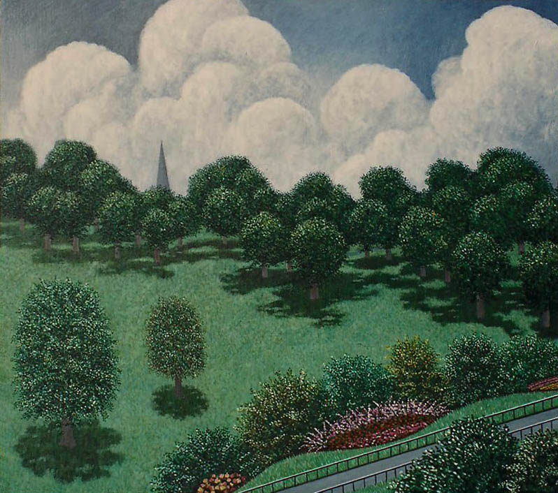 Hyde Park | 14 x 16 | 1995