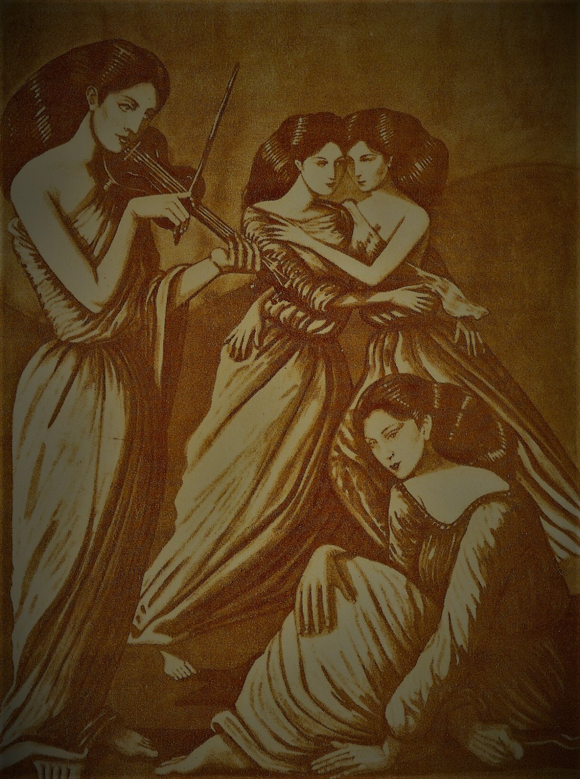 Jose Rodeiro Sepia Violin Of Amnesis