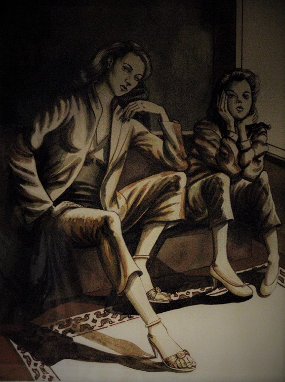 Jose Rodeiro Two Women Waiting