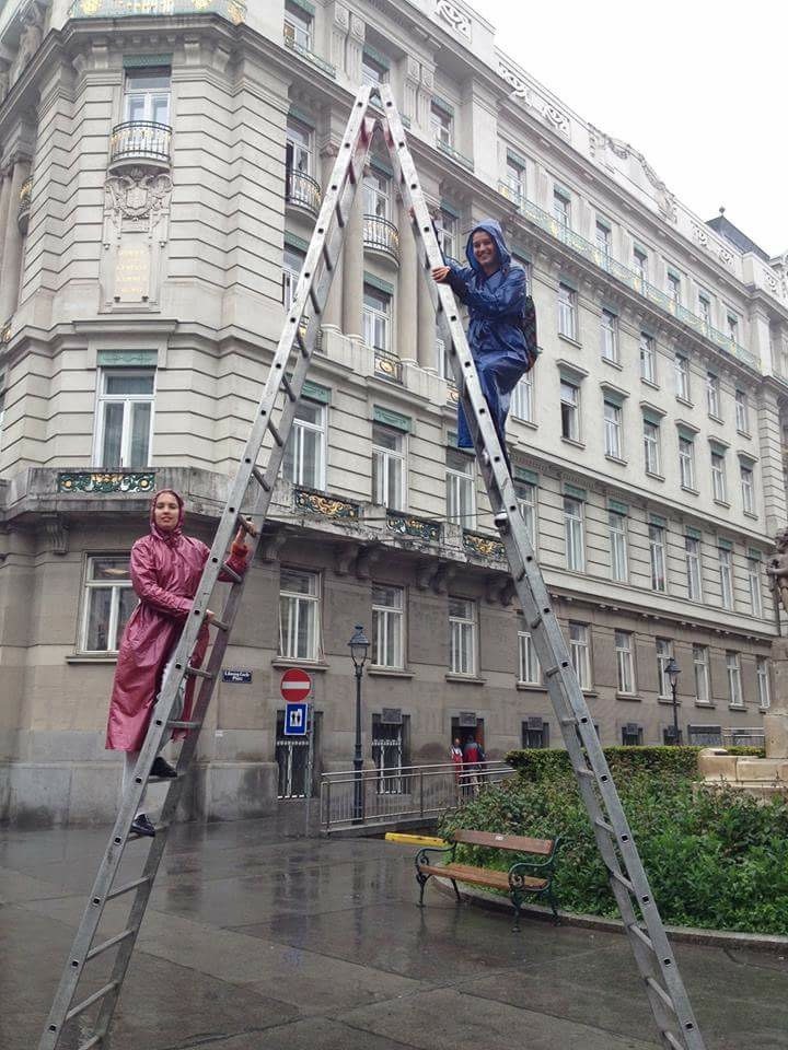 Strand On Ladder