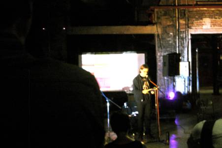 Male Poet Reading