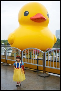 Snow White and the Duck.