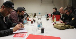 The judges deliberate 