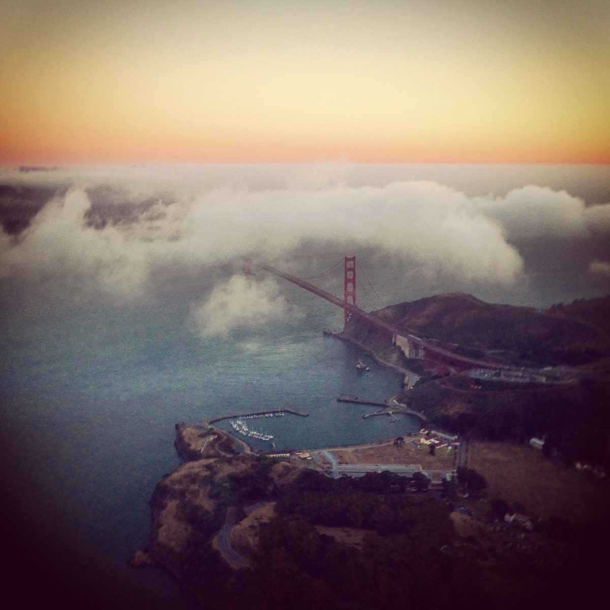 Foggy Golden Gate